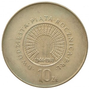 Polsko 1939-1990, 10 złotych 1969, 25. rocznica PRL