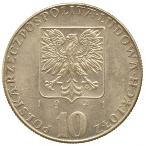 Polsko 1939-1990, 10 zlotých 1971, FAO - platýs