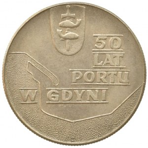 Polsko 1939-1990, 10 złotych 1972, Port w Gdyni