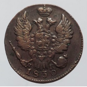 Rusko, Mikuláš I 1825-1855, 1 kopejka 1830 EM-IK Jekatěrinburg, Bitkin II - 453, 6,95g, nep.hr.