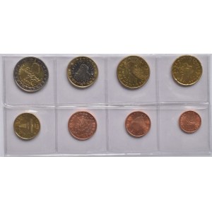 Slovinsko, Slovinsko - sada 1, 2 euro, 1, 2, 5, 10 20, 50 cent 2007, plast.obal
