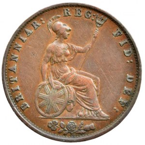 Velká Británie, Victorie 1837-1901, 1/2 penny 1854