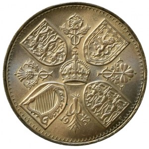 Velká Británie, Alžběta II. 1952-, Crown b.l. (1953), KM# 894