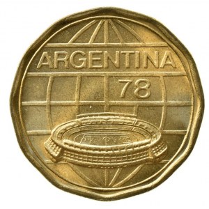 Argentina, 100 pesos 1978, KM# 77