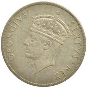 Britská východní afrika, George VI. 1937-1952, 1 schilling 1952, KM# 31