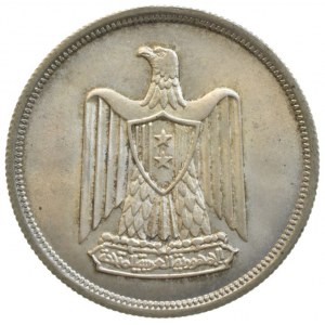 Egypt, Sjednocená arabská republika 1958-1971, 10 piastres 1959, KM# 392, Ag720, 7g