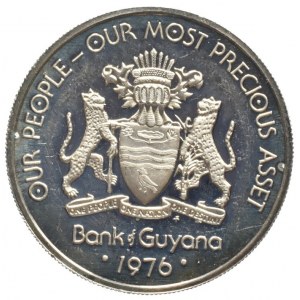 Guyana, 50 cents 1976