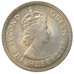 Hong Kong britská kolonie, 50 cents 1968, KM# 30.1