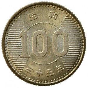 Japonsko, Hirohito 1950-1989, 100 yen 1959, Y# 78, Ag600, 4,9g