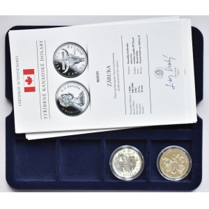Kanada kolekce - Kanadské stříbrné dolary