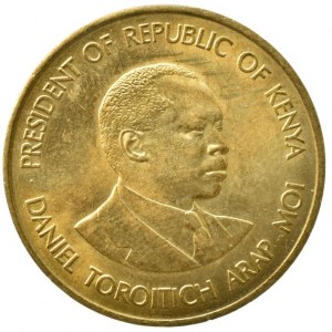 Keňa republika, 10 cents 1987, sbírkový