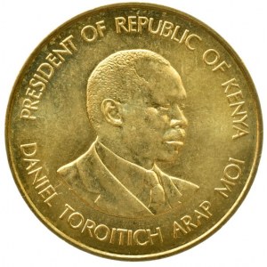 Keňa republika, 5 cents 1986, sbírkový