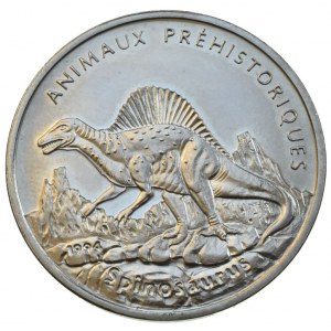 Kongo republika, 100 frank 1994 , Prehistoric Animals, KM# 19