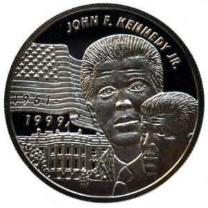 Liberie republika, 5 dollars 1999, John F. Kennedy Jr., KM# 593