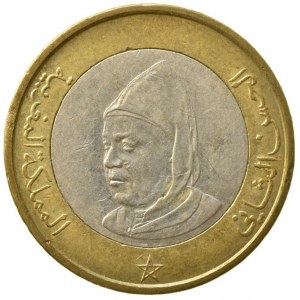 Maroko, al-Hassan II. 1962-1999, 10 dirhams 1995