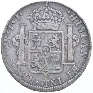 Mexiko, Ferdinand VII. 1808-1821, 8 Reales 1814 JJ, KM#111, nep.ned.