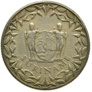 Suriname, 25 cent 1966