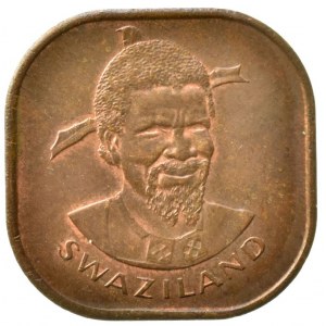 Svazijsko, Sobhuza II. 1968-1982, 2 cent 1975