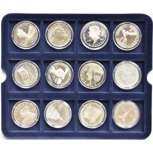 USD kolekce - Americké stříbrné dolary