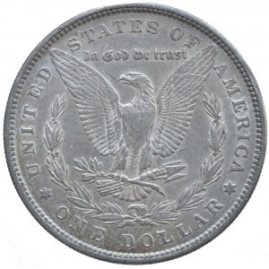 USA, Dolar 1879 - Morgan, Philadelphia, KM.110, Ag 900