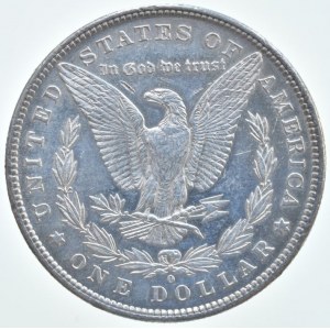 USA, Dolar 1880 - Morgan, New Orleans, KM.110, Ag 900