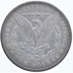 USA, Dolar 1885 - Morgan, New Orleans, KM.110, Ag 900