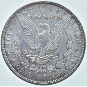 USA, Dolar 1896 - Morgan, Philadelphia, KM.110, Ag 900