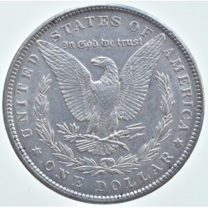 USA, Dolar 1897 - Morgan, Philadelphia, KM.110, Ag 900