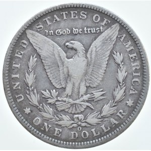 USA, Dolar 1899 - Morgan, New Orleans, KM.110, Ag 900