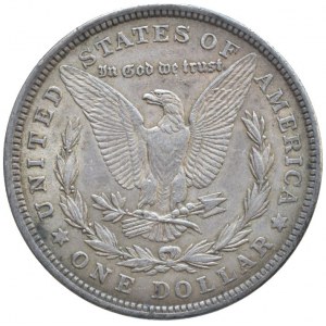 USA, Dolar 1921 - Morgan, Philadelphia, KM.110, Ag 900