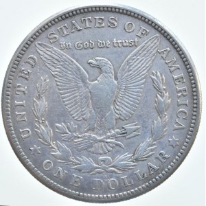 USA, Dolar 1921 - Morgan, San Francisco, KM.110, Ag 900