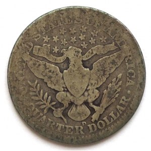 USA, Ag 1/4 dollar 1909