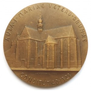 Kovanič, V.A. 1986, Bz 80mm, Brněnské Palladium, chrám/Madonna