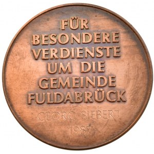 Německo 1987- Gemeinde-Fuldabruck, 40mm