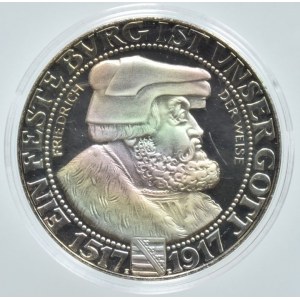 Německo - medaile- 3 marka 1917/2003, kapsle
