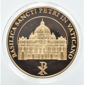 Vatikán - medaile Benedikt XVI., 2005-2013, kapsle, 40mm
