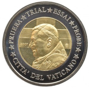 Vatikán - medaile 2007, kapsle, 35mm