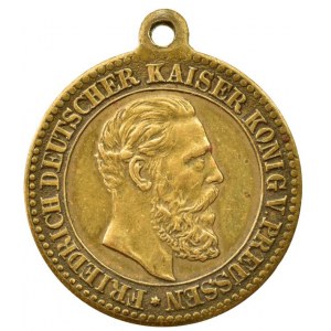 medaile - FRIEDRICH DEUTSCHER KAISER KÖNIG V. PREUSSEN