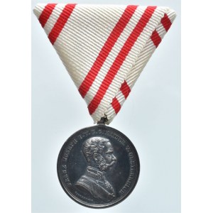 FJI.- medaile za statečnost DER TAPFERKEIT, Ag, punc, 31 mm, sign. TAUTENHAYN