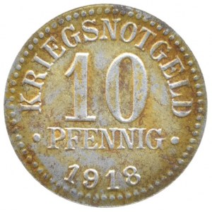 Braunschweig, 10 pfennig 1918