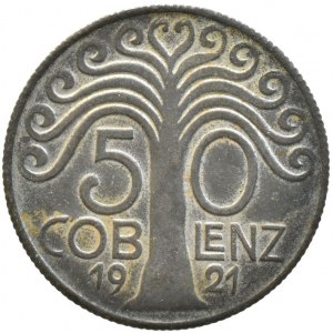 Coblenz, 50 pfennig 1921