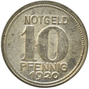 Coblenz, 10 pfennig 1920, 20mm