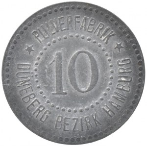 Düneberg , 10 pfennig b.l.