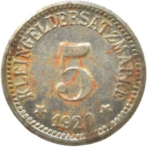 Hof, 5 pfennig 1920