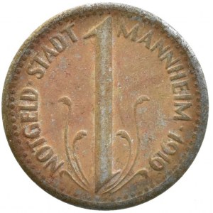 Mannheim, 10 pfennig 1919