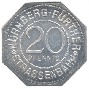 Nürinberg, 20 pfennig b.l.