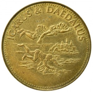 žeton, Icarus a Daedalus, Ms 26mm