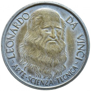žeton, Leonardo Da Vinci, 28mm