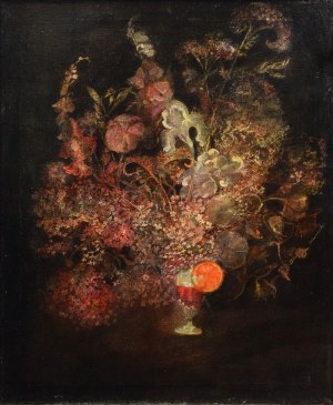 Anna KRUCZKOWSKA-PIECZYKOLAN (ur. 1939), Para obrazów - Kwiaty