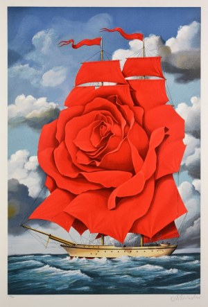 Rafał OLBIŃSKI (ur. 1943), RED ROSE SHIP